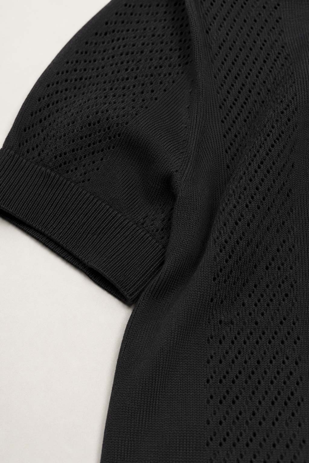 T-Shirt in Maglia Traforata