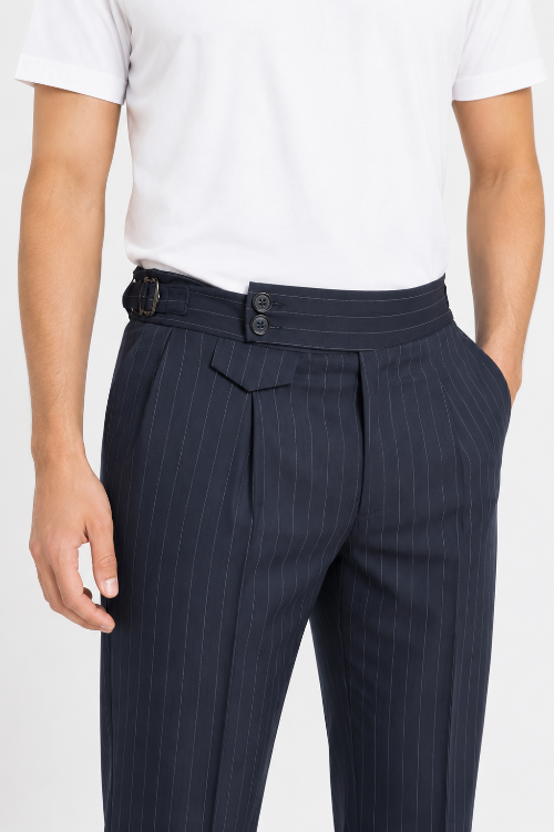 Coordinato Gessato Relaxed Fit
