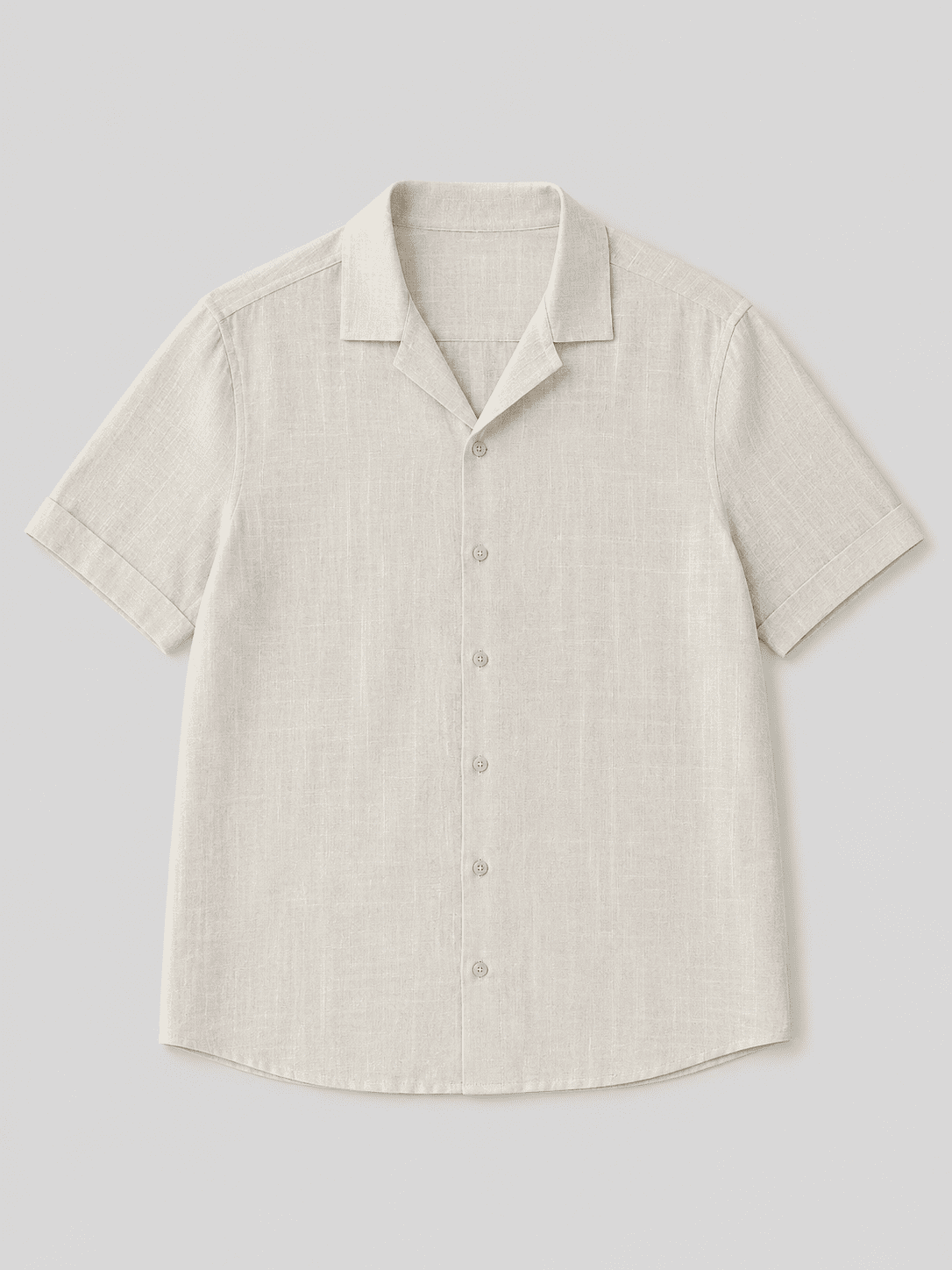 Coordinato Uomo Effetto Lino Relaxed Fit