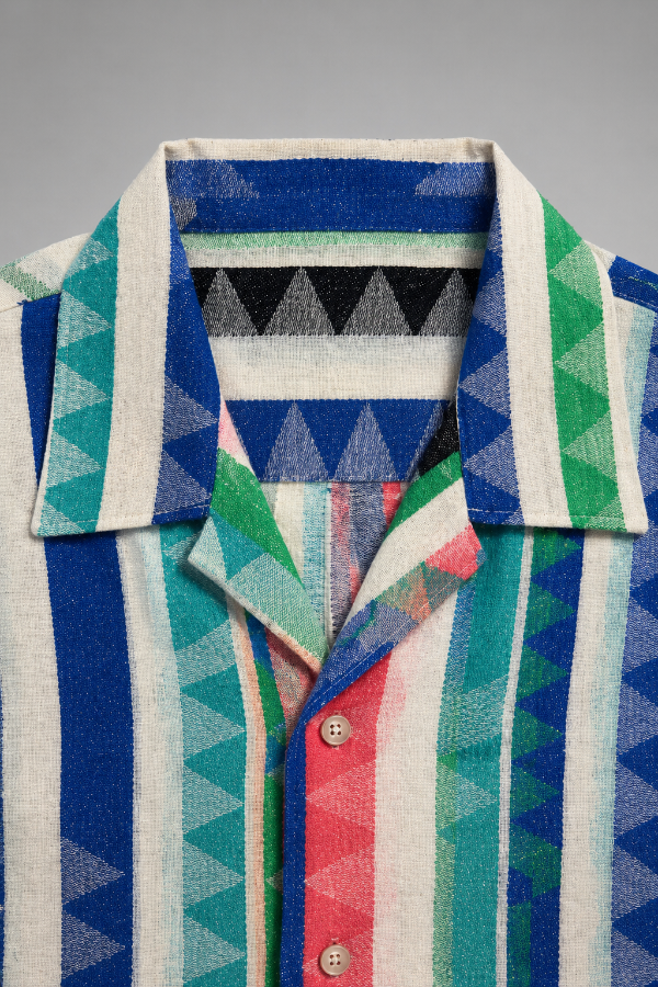 Camicia Resort Geometrica Multicolor