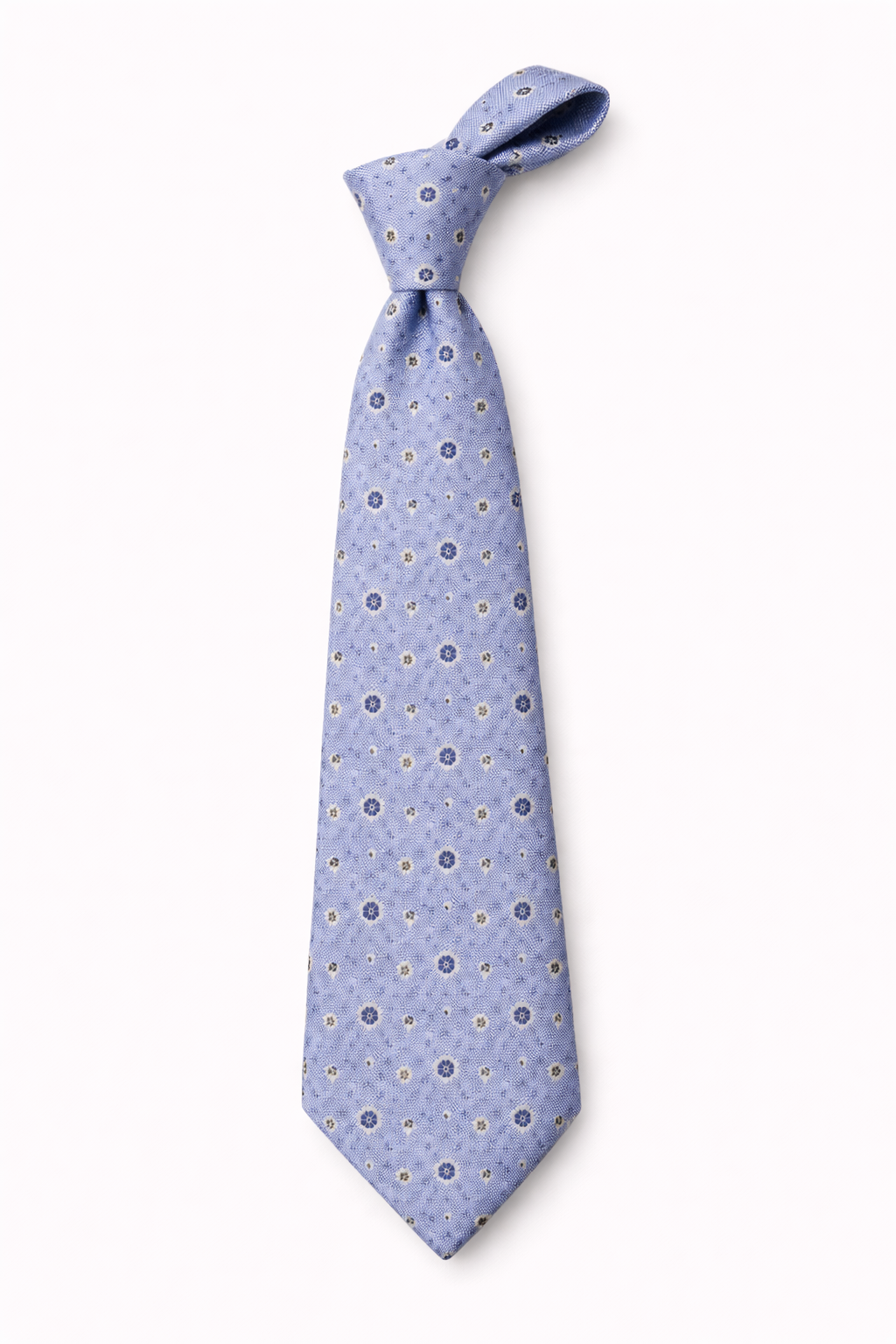 Cravatta Uomo Fantasia Floreale Elegante
