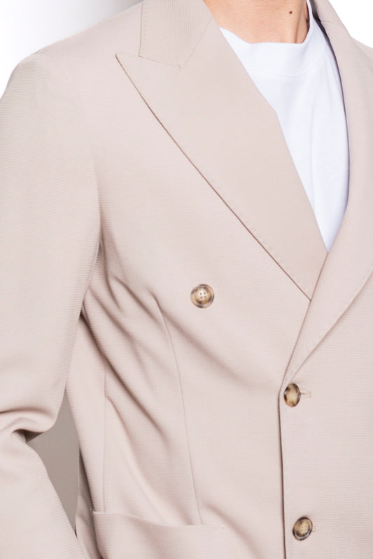 Giacca Uomo Doppiopetto Casual Estiva