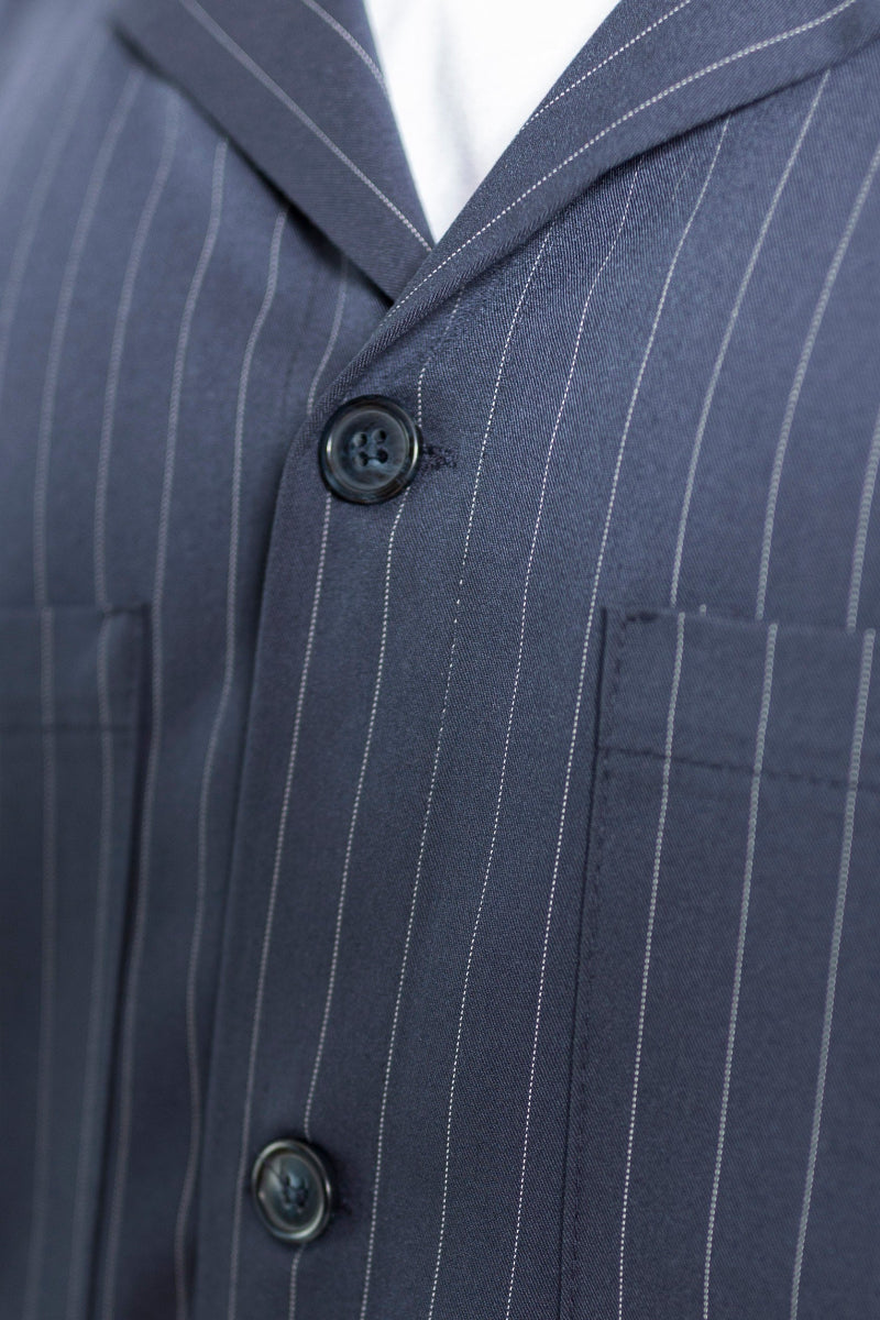 Coordinato Gessato Relaxed Fit