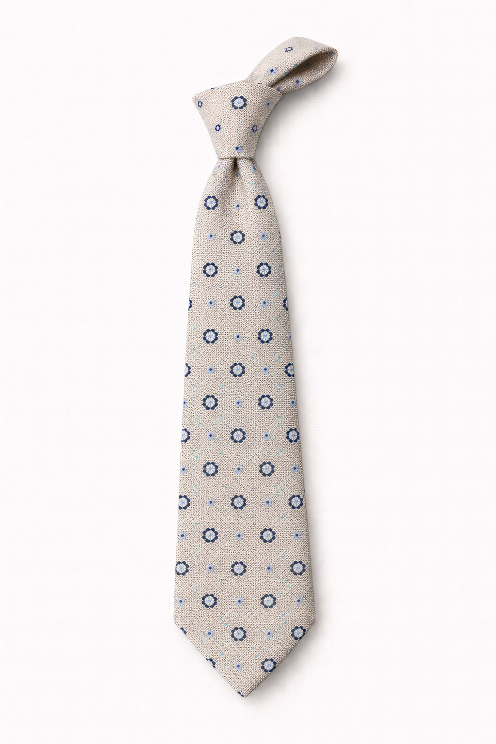Cravatta Uomo Fantasia Floreale Elegante