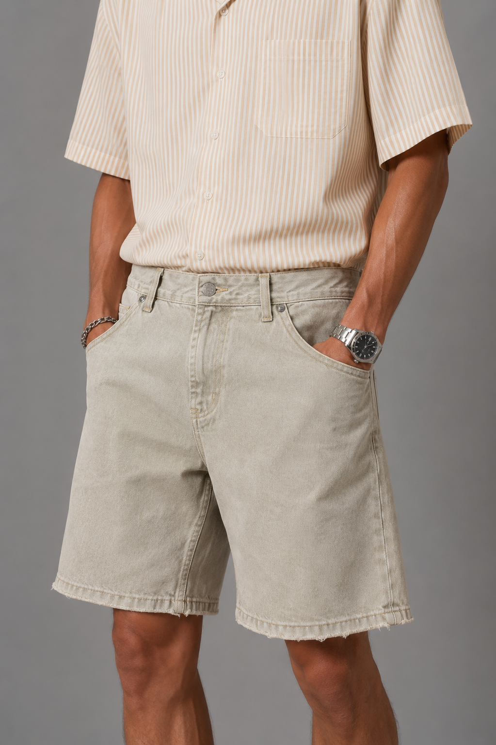 Bermuda Denim Relaxed Fit