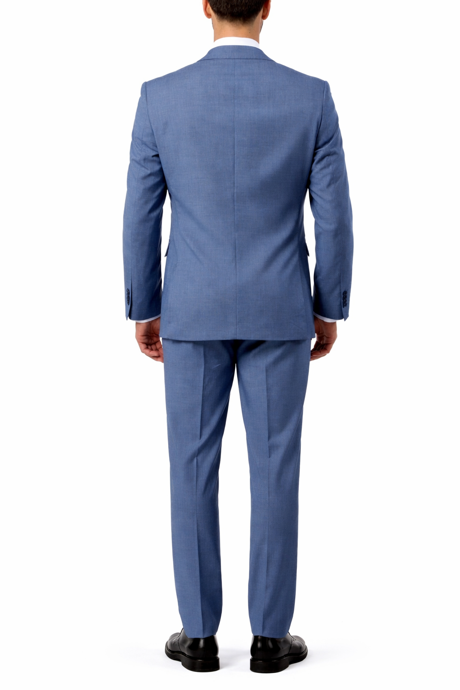 Abito Uomo Azzurro Microtexture