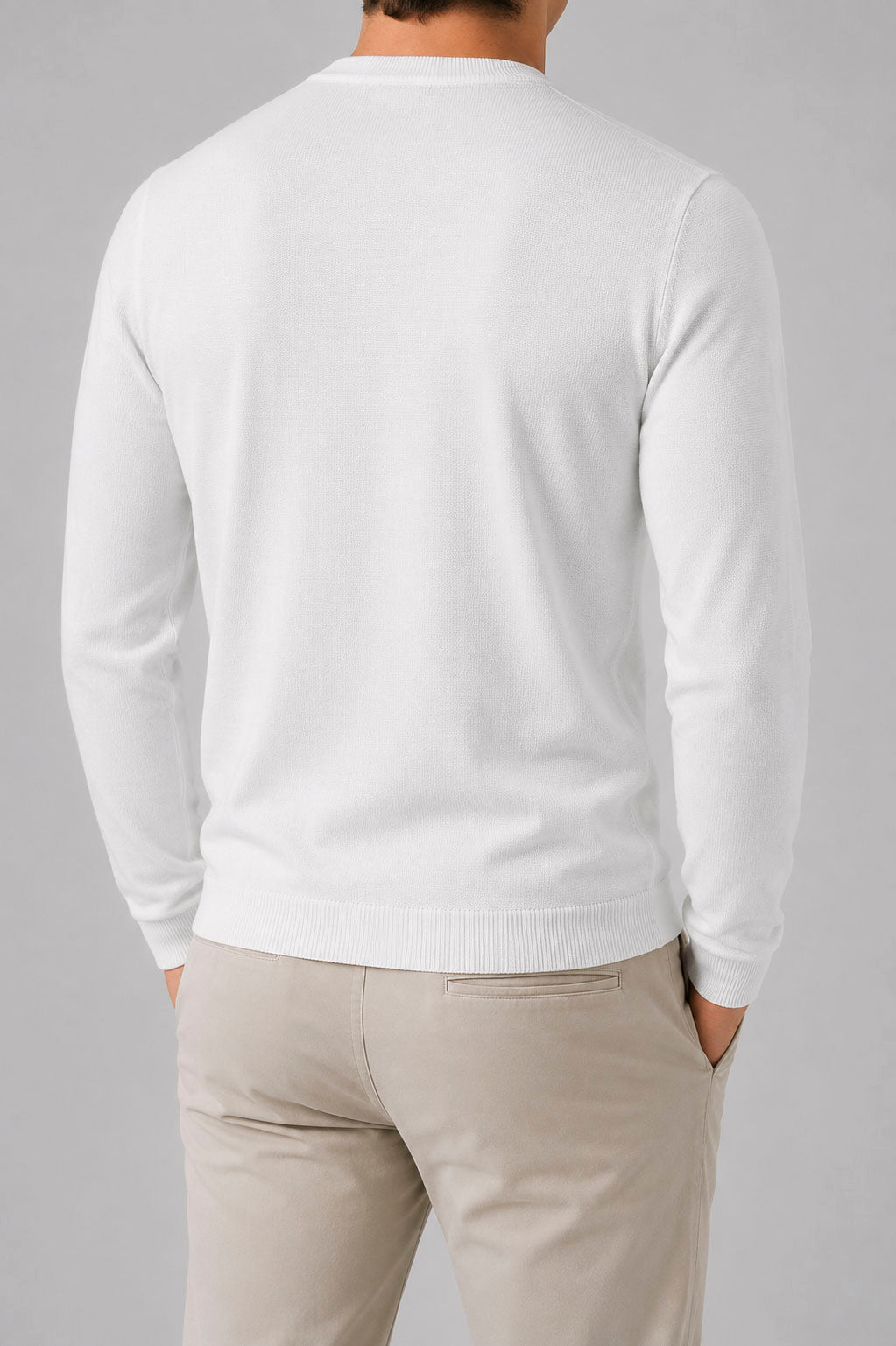 Maglia Uomo Girocollo in Maglia Fine