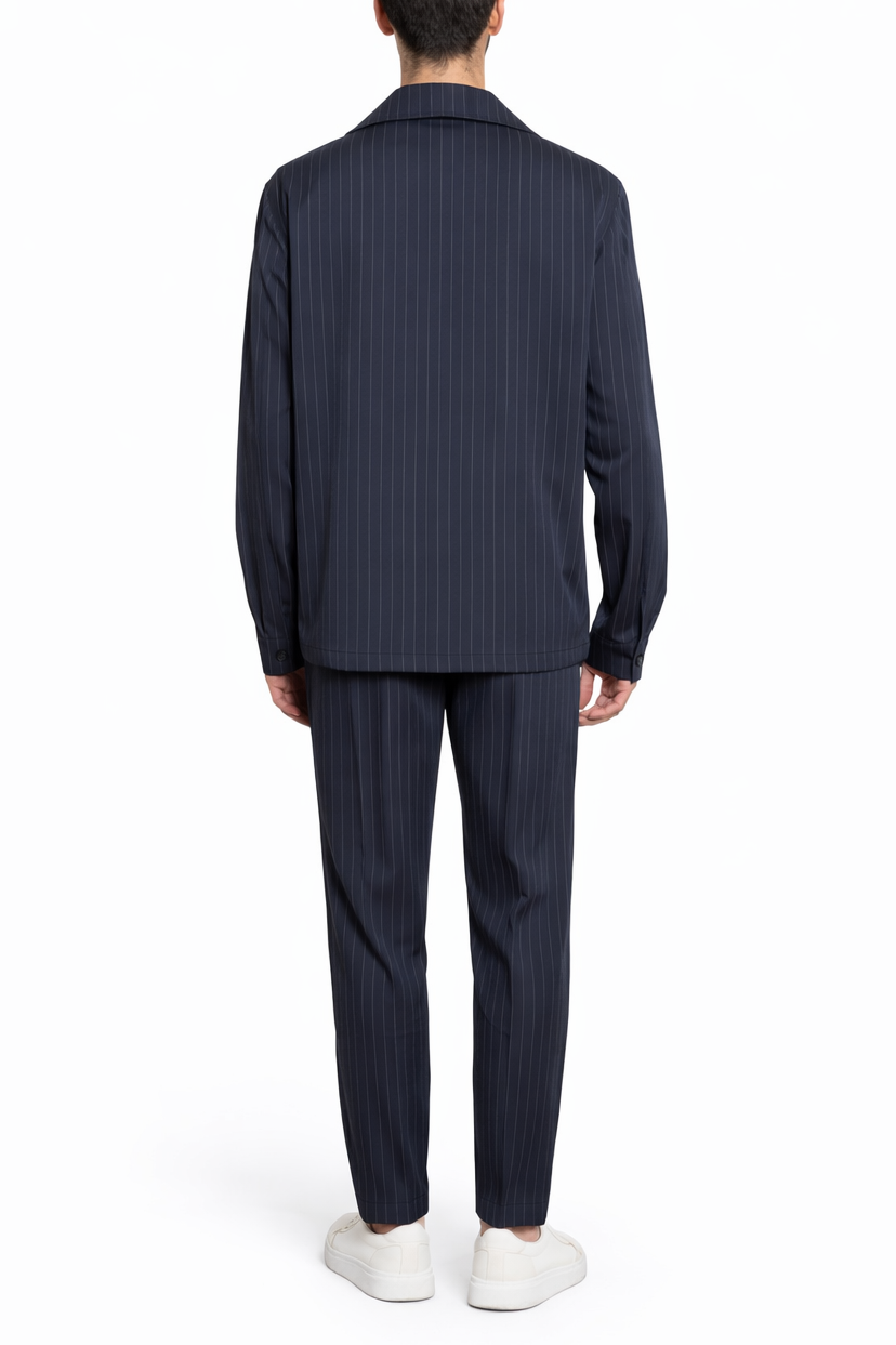 Coordinato Gessato Relaxed Fit