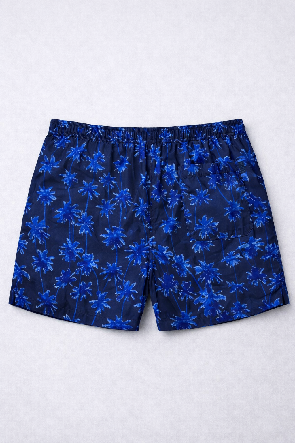 Costume Blu Stampa Palme