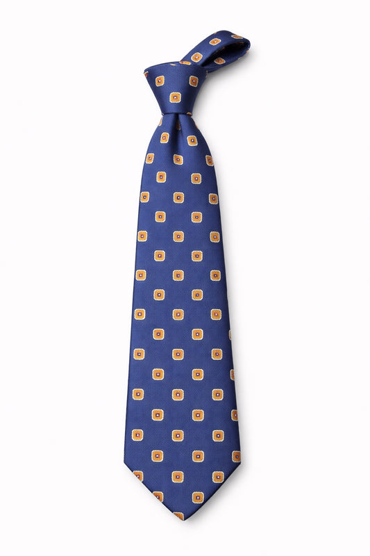 Cravatta Uomo Fantasia Geometrica Elegante