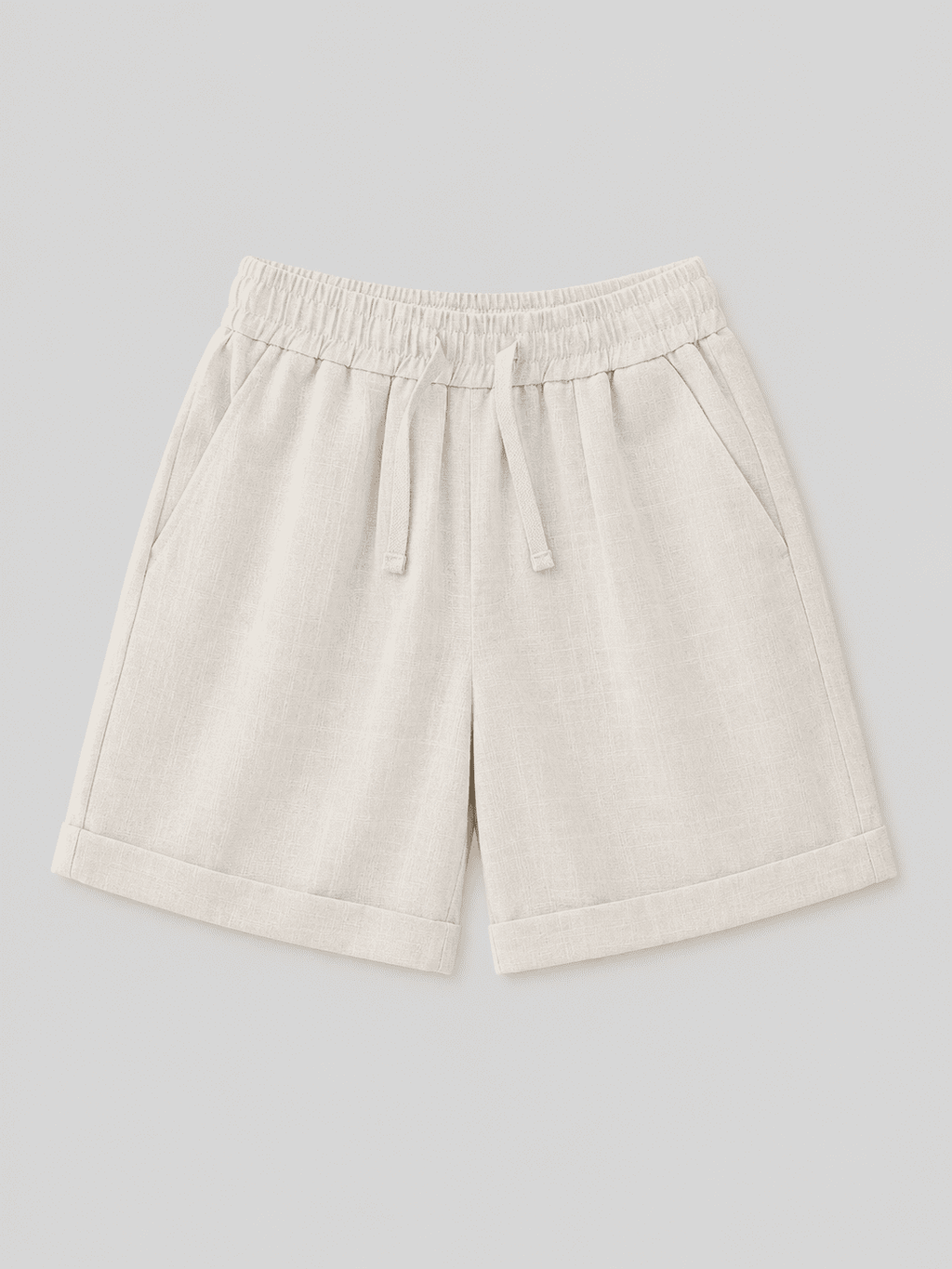Coordinato Uomo Effetto Lino Relaxed Fit