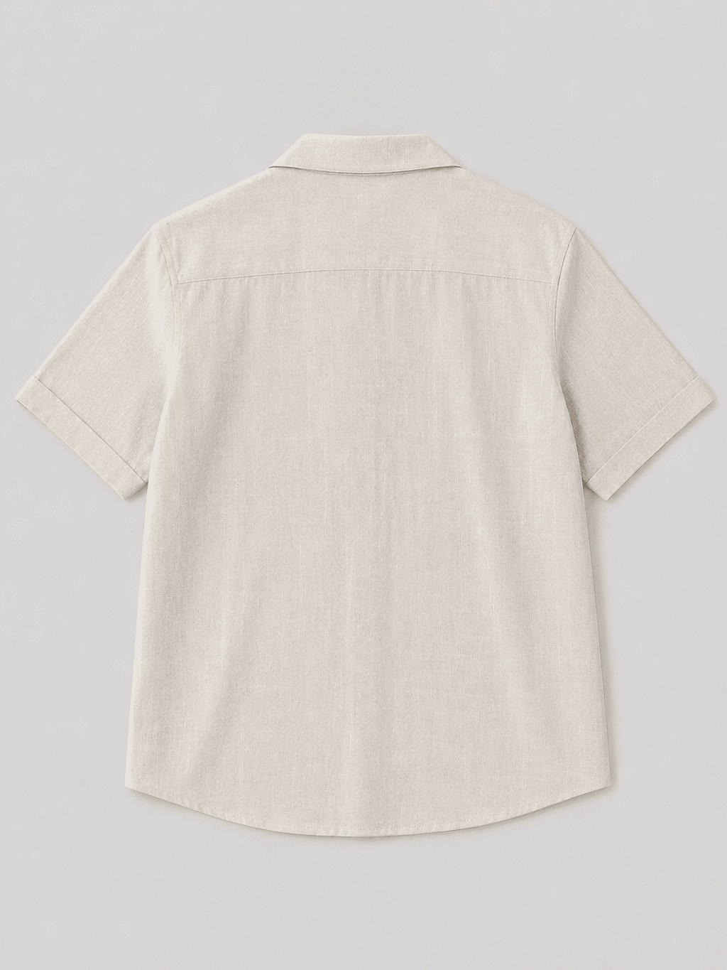 Coordinato Uomo Effetto Lino Relaxed Fit