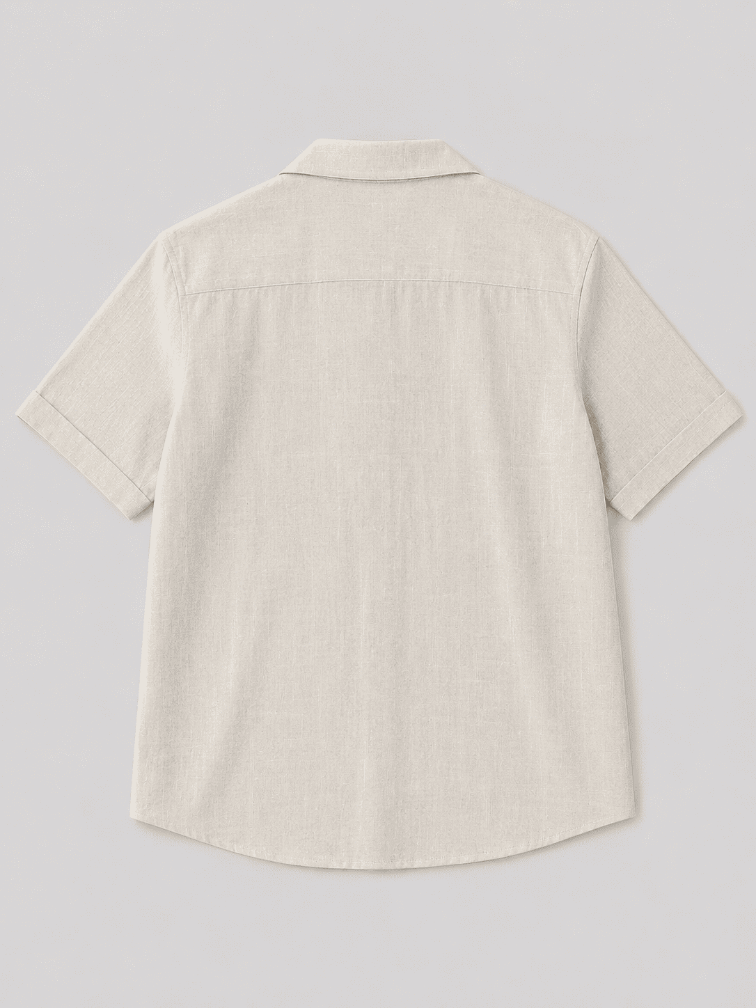 Coordinato Uomo Effetto Lino Relaxed Fit