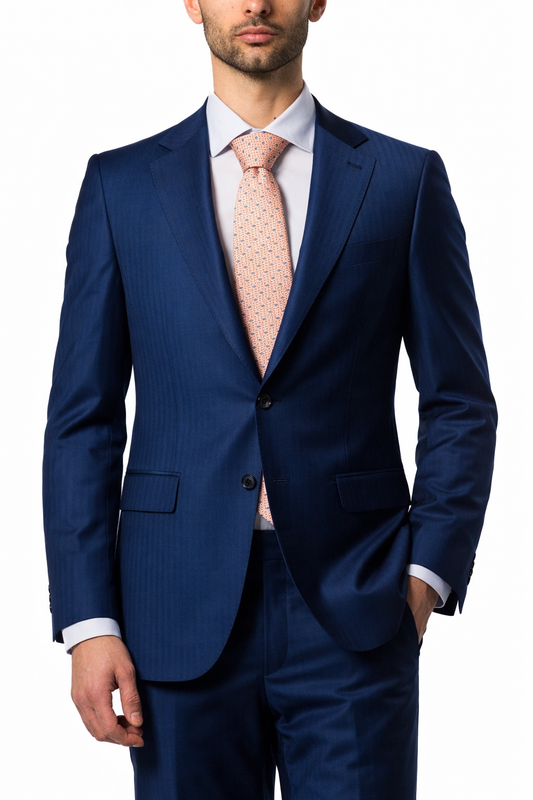 Abito Uomo Blu Millerighe