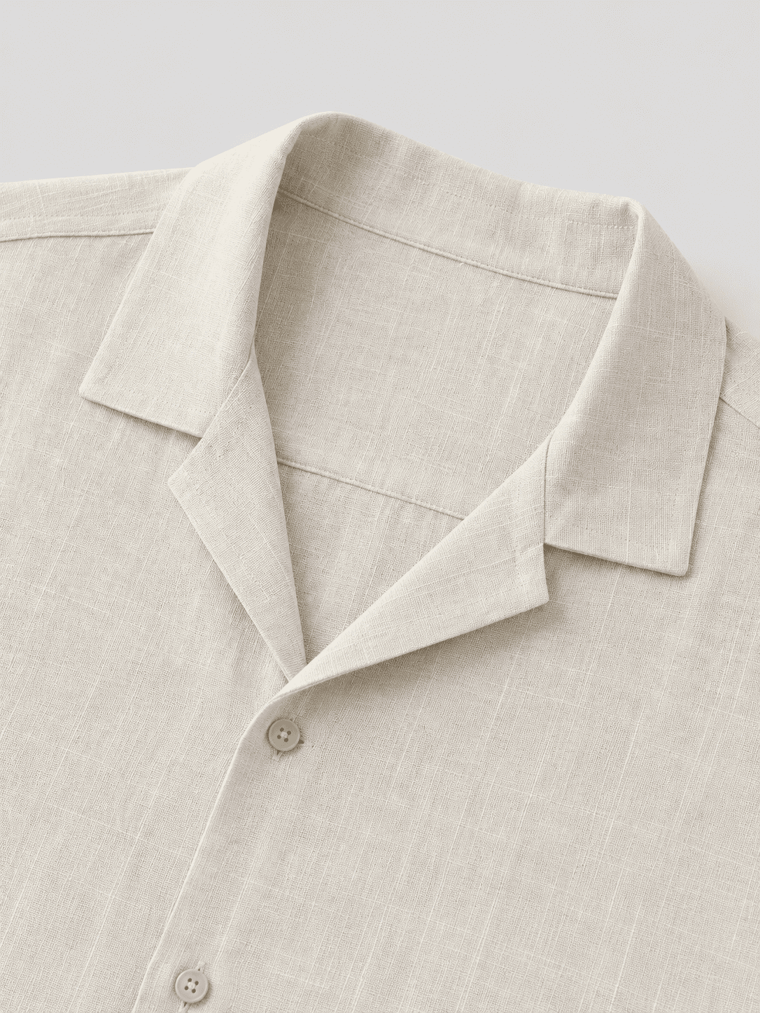 Coordinato Uomo Effetto Lino Relaxed Fit