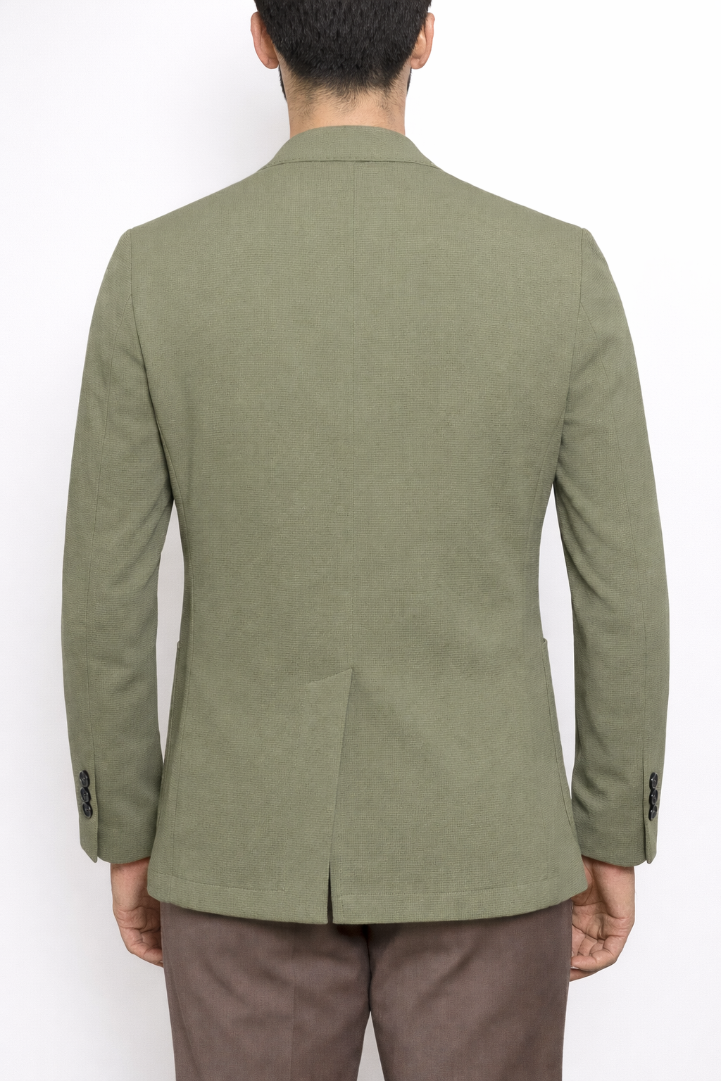 Giacca Uomo Monopetto Leggera Microtexture