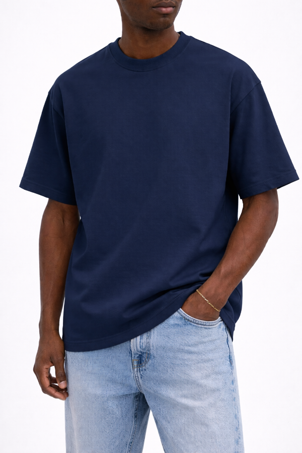 T Shirt Uomo Oversize Cotone Leggera Estiva