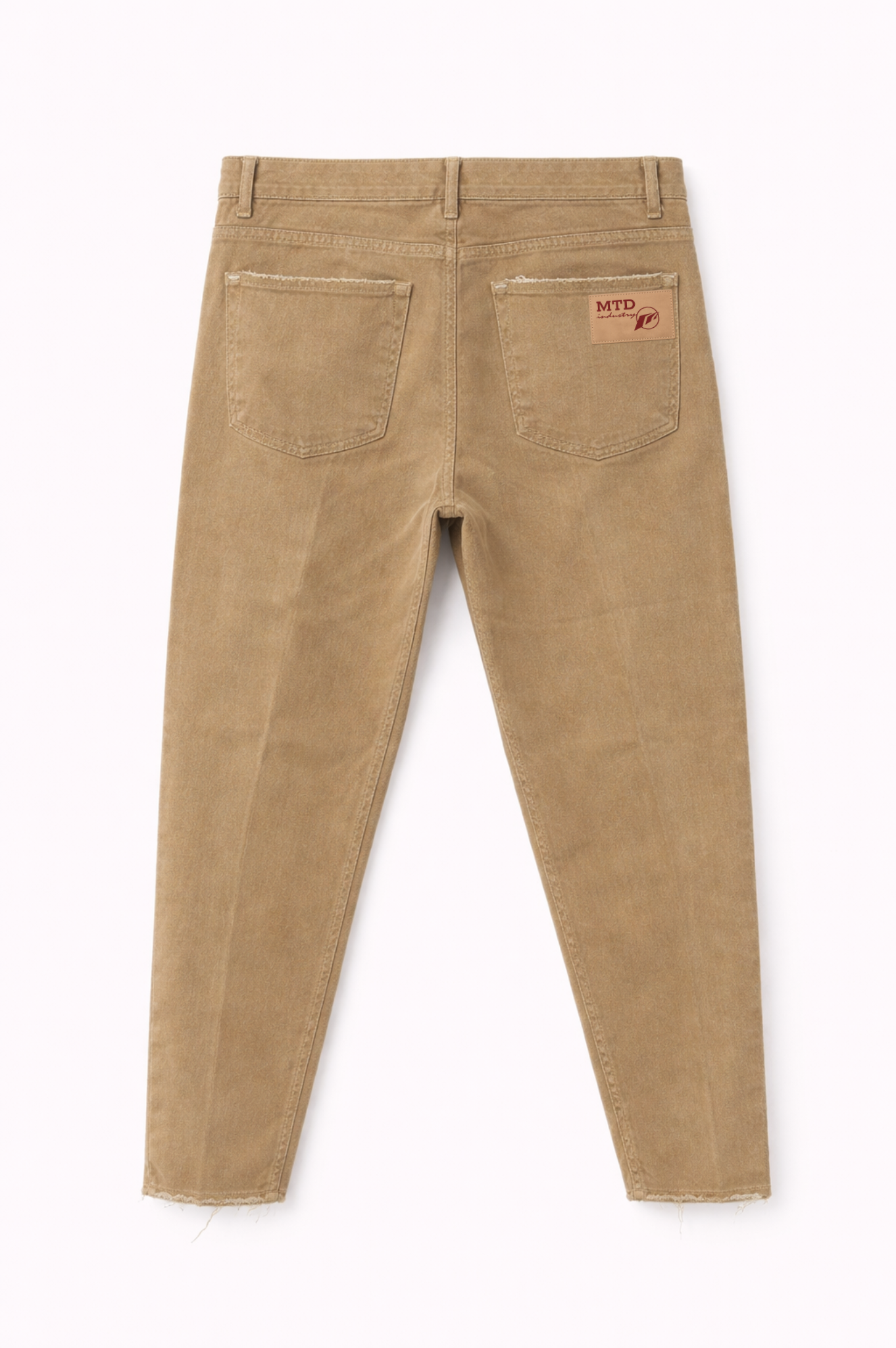 Jeans Slim Fit Fondo Sfilacciato