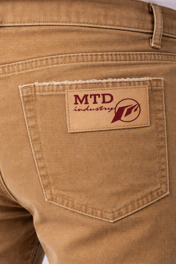 Jeans Slim Fit Fondo Sfilacciato