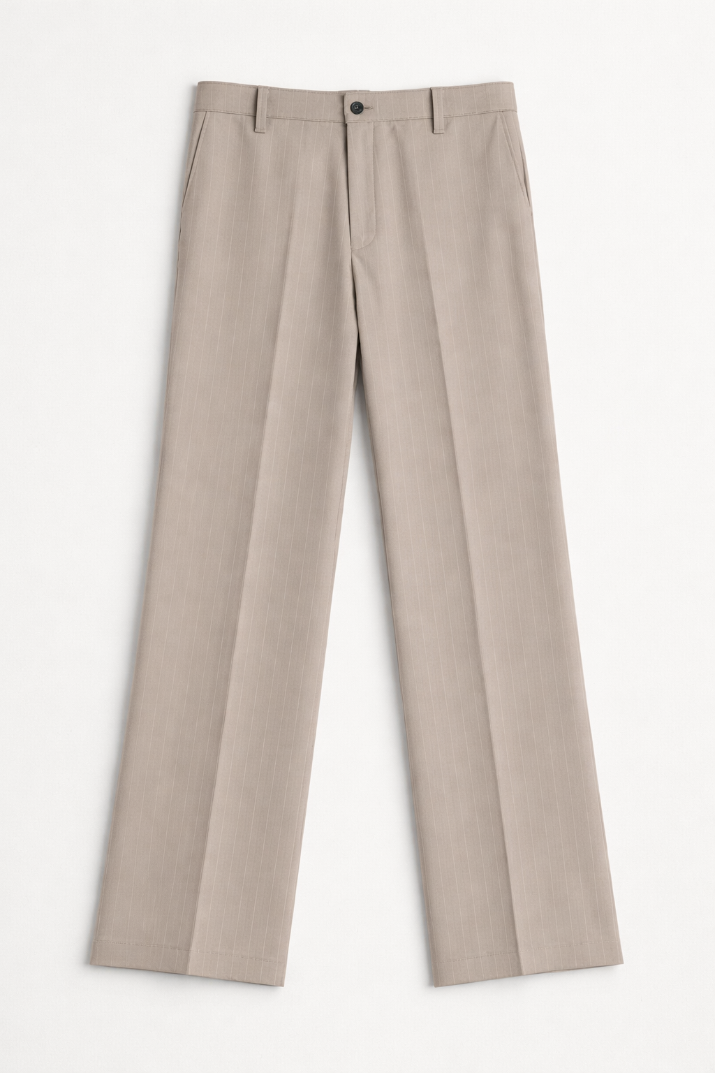 Pantalone Gessato Wide Leg