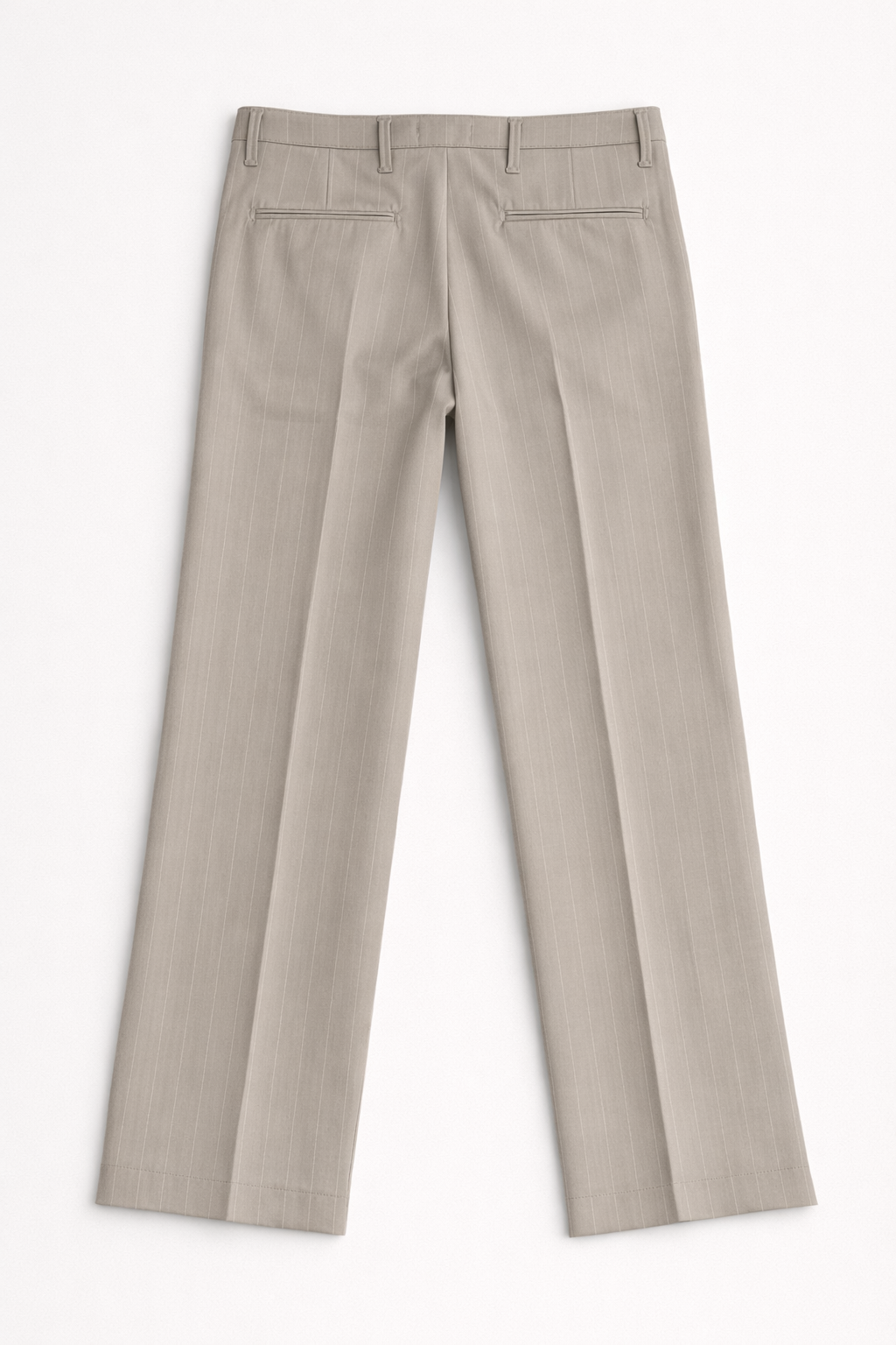 Pantalone Gessato Wide Leg
