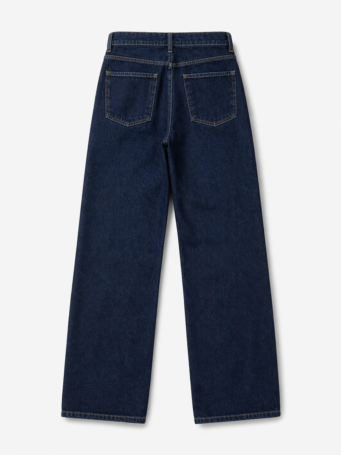 Jeans Wide Leg Indigo – Struttura Essenziale