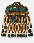 Camicia Riviera Geometrica in Cotone