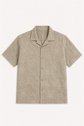 Camicia Resort Ricamo Floreale