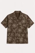 Camicia Resort Ricamo Floreale