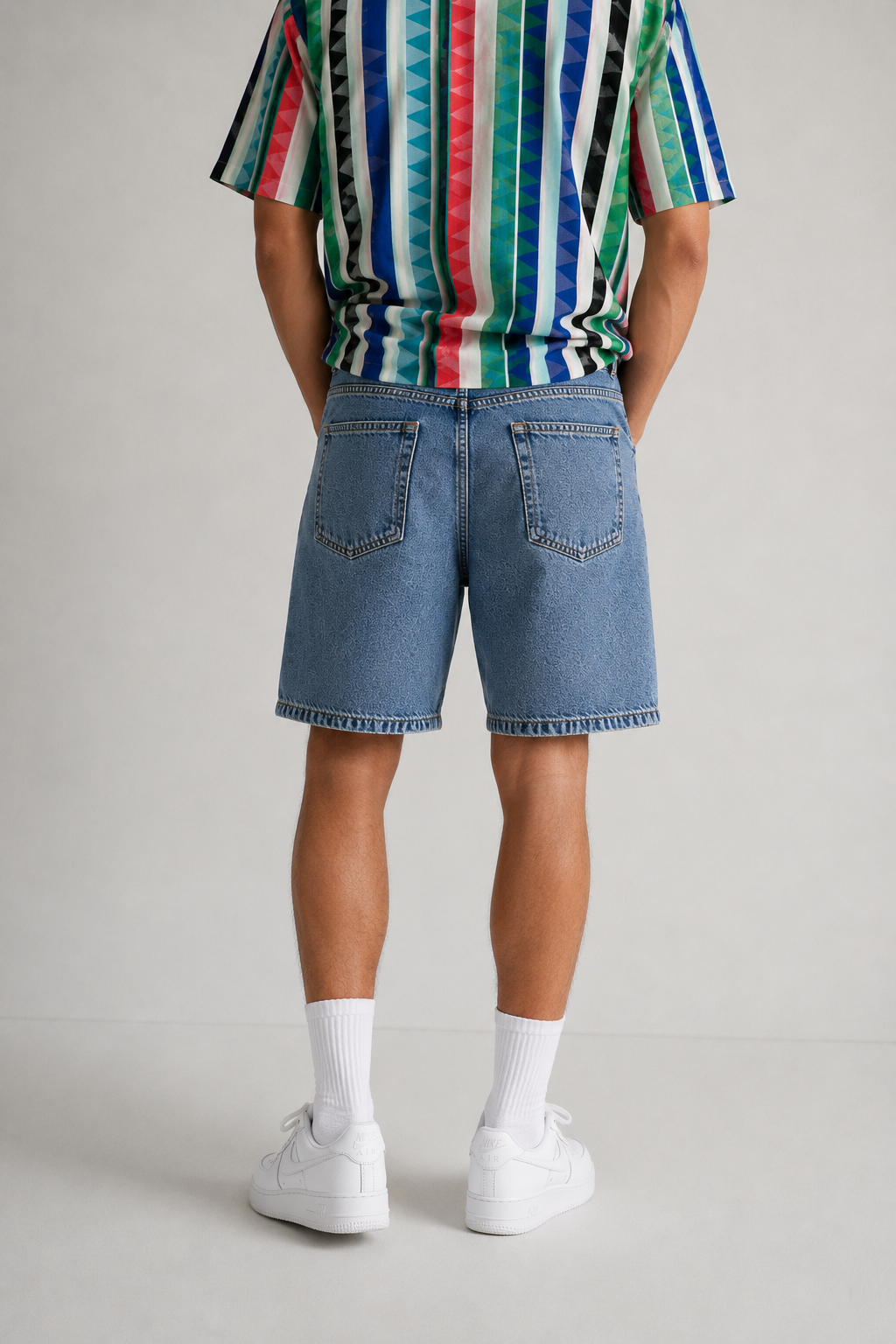 Bermuda Denim Lavaggio Chiaro