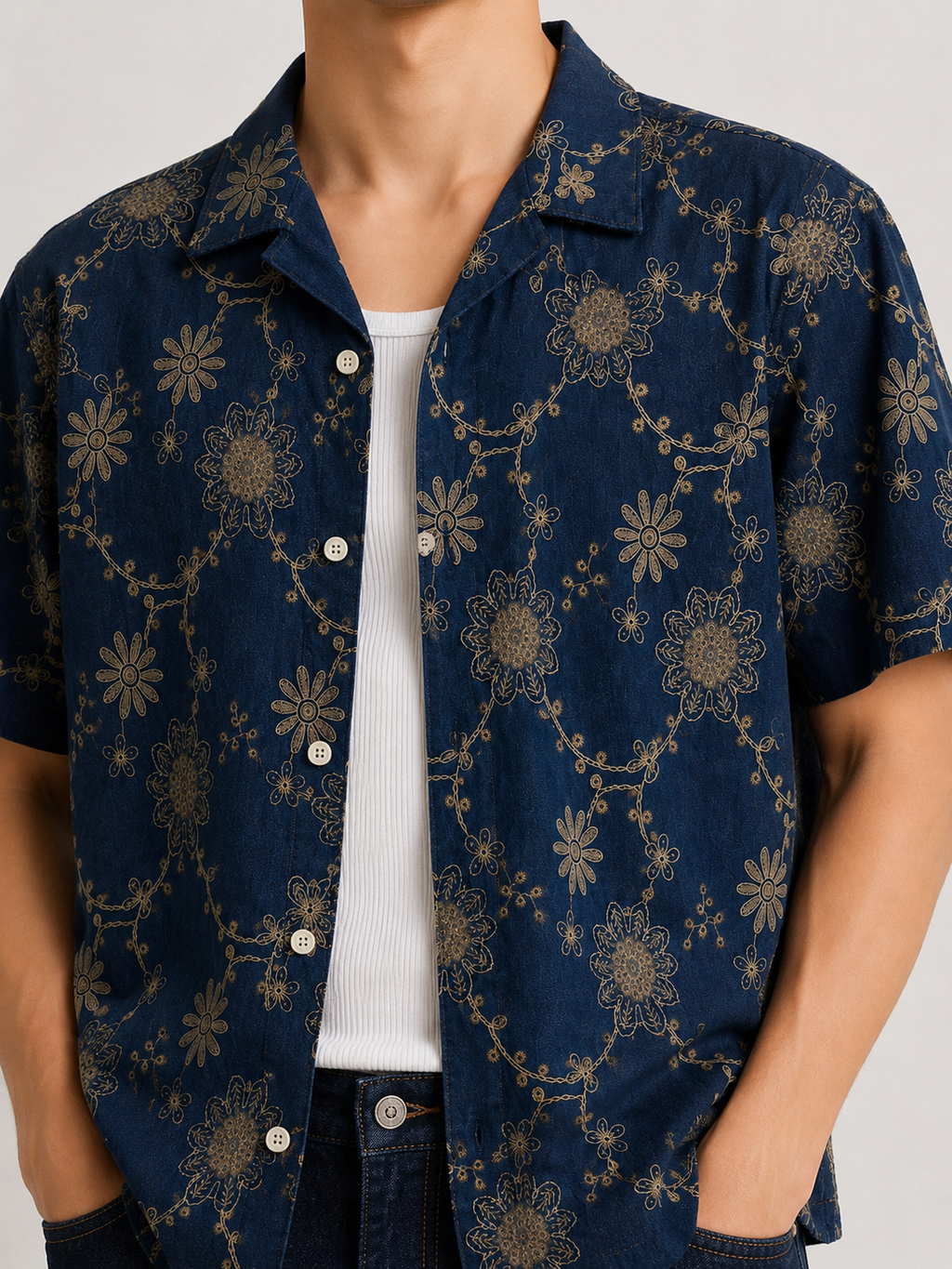 Camicia Resort Fantasia Floreale
