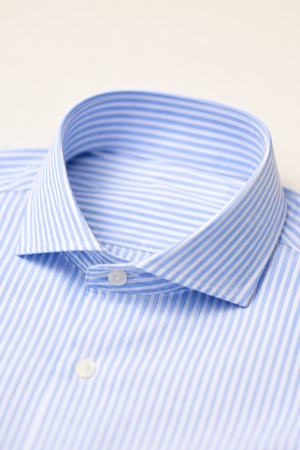 Camicia Riga Fine Collo Francese