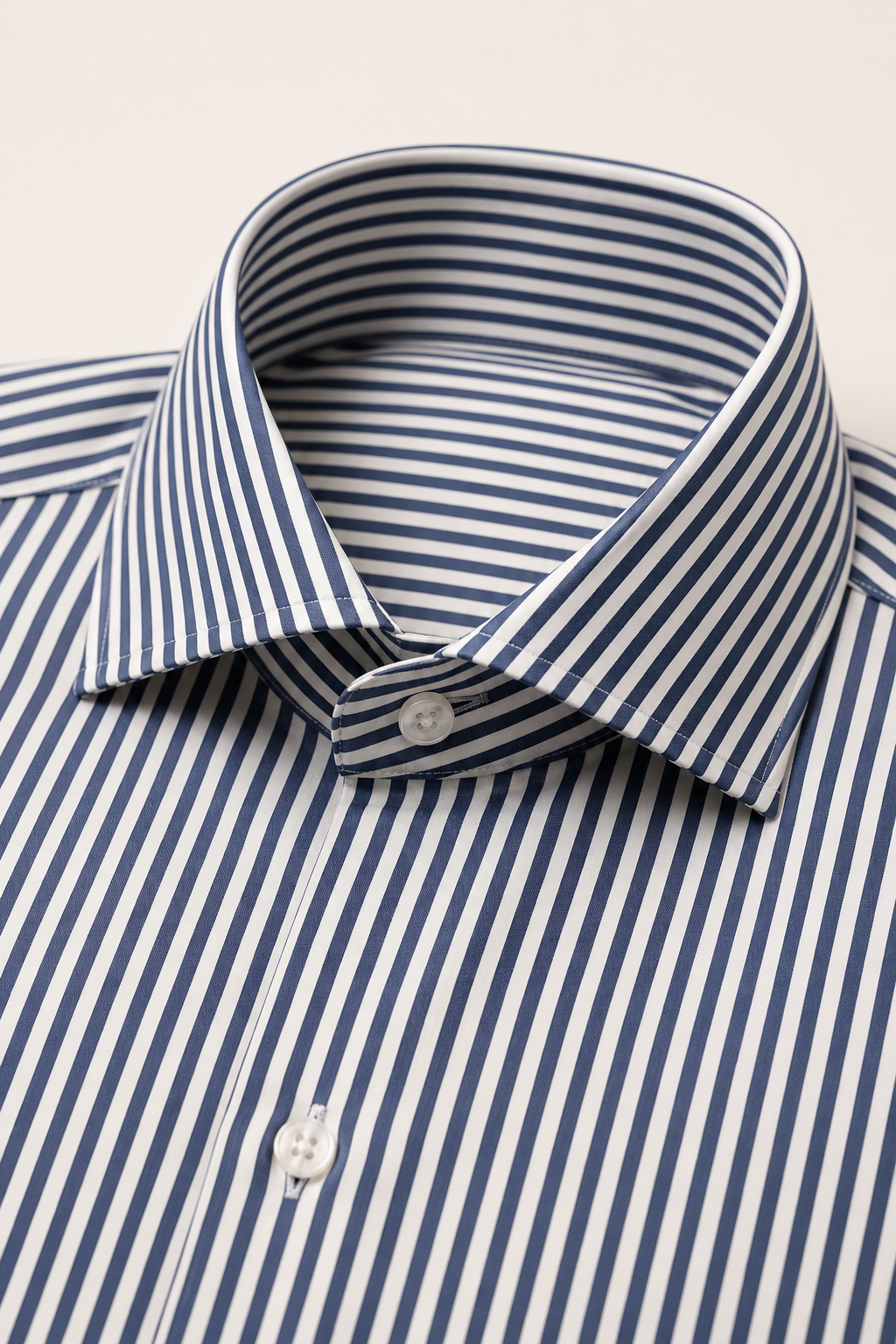Camicia Riga Fine Collo Francese