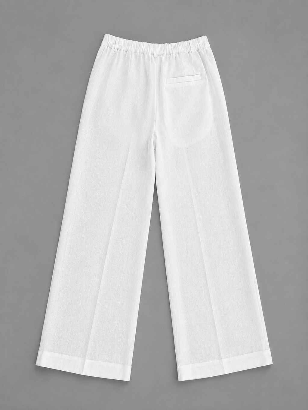 Pantalone Wide Leg in Lino