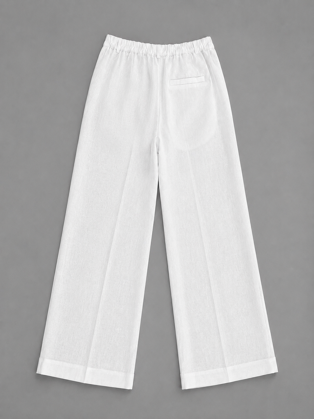 Pantalone Wide Leg in Lino