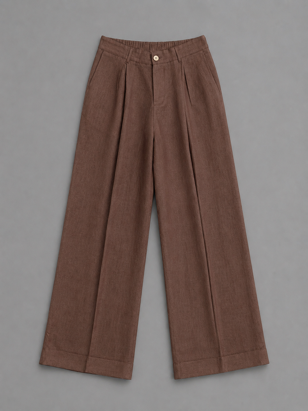 Pantalone Wide Leg in Lino