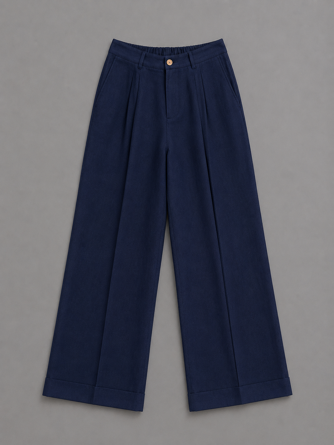 Pantalone Wide Leg in Lino