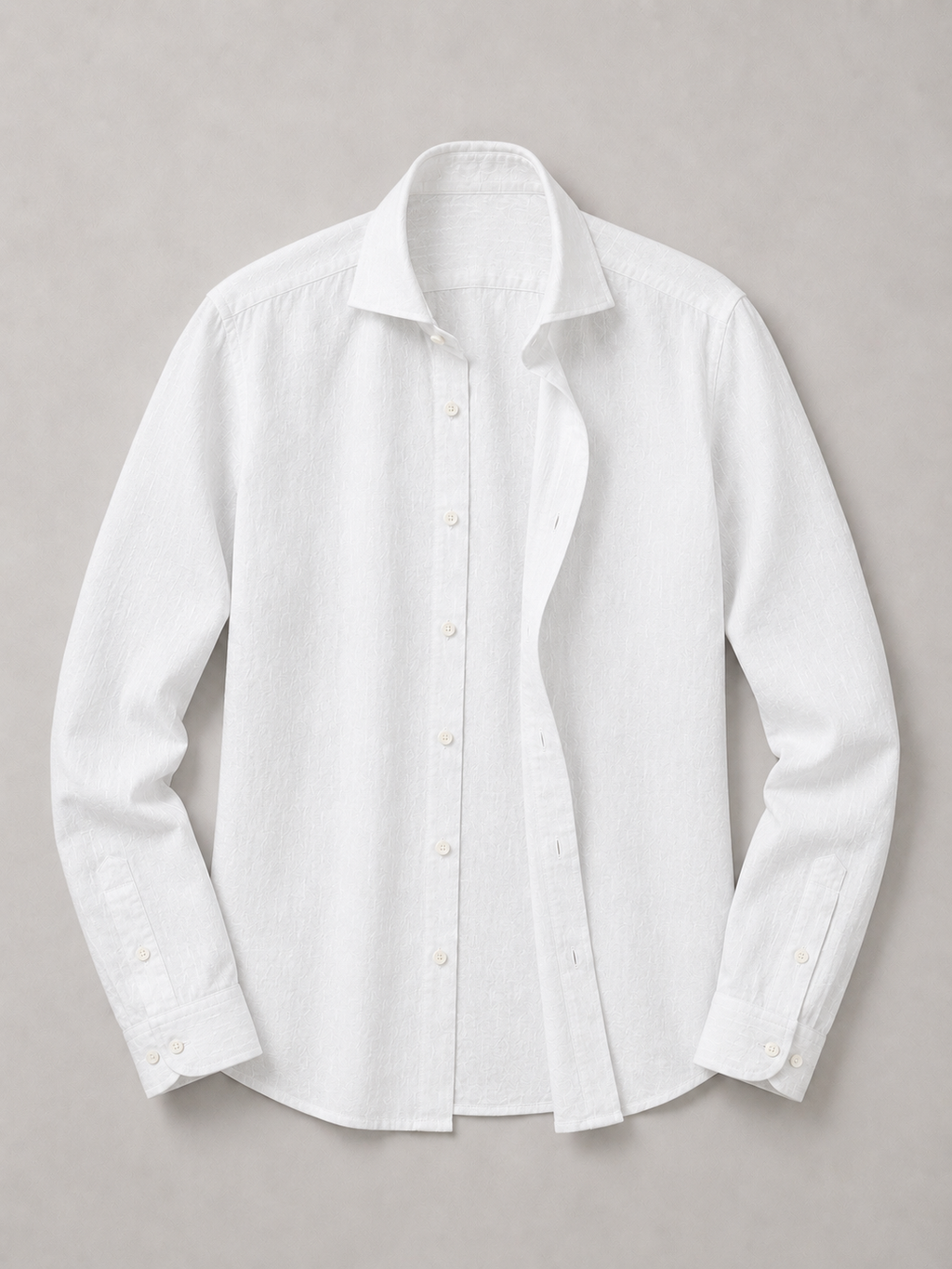 Camicia lino slim fit