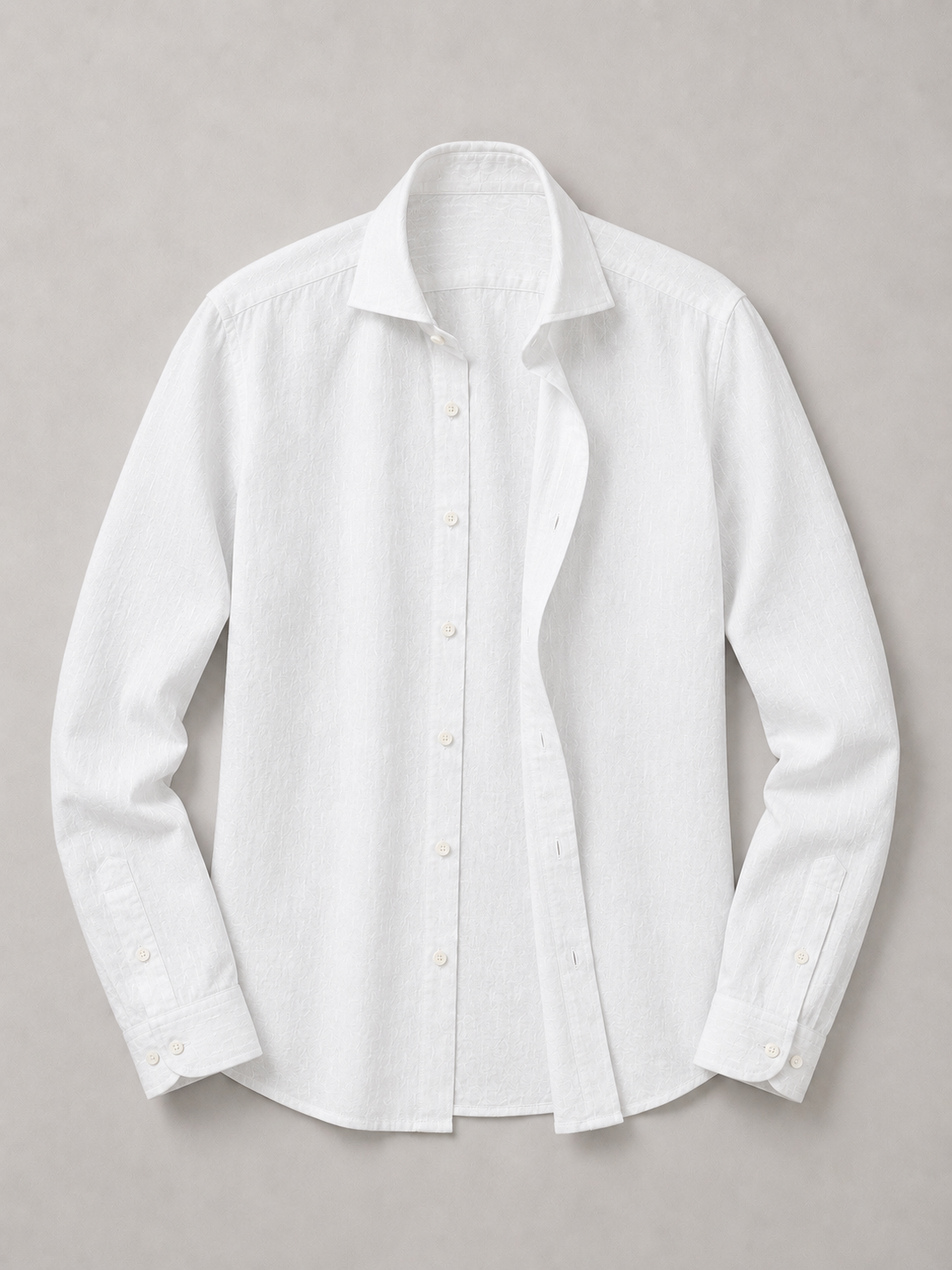 Camicia lino slim fit