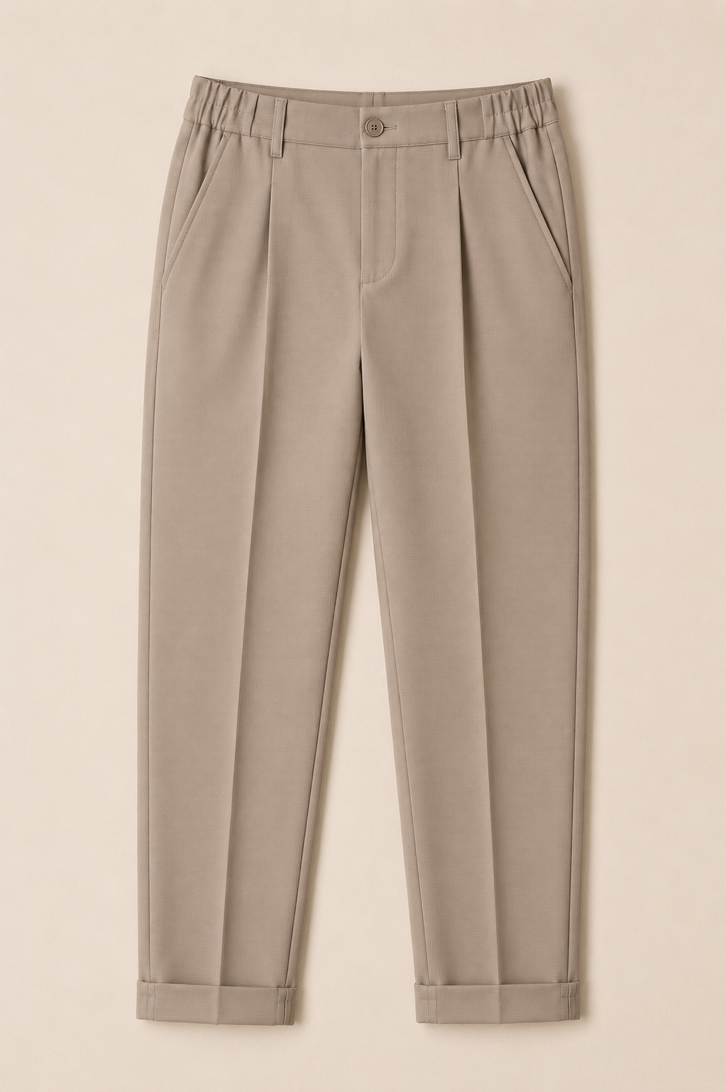 Pantalone Punto Milano Microtexture