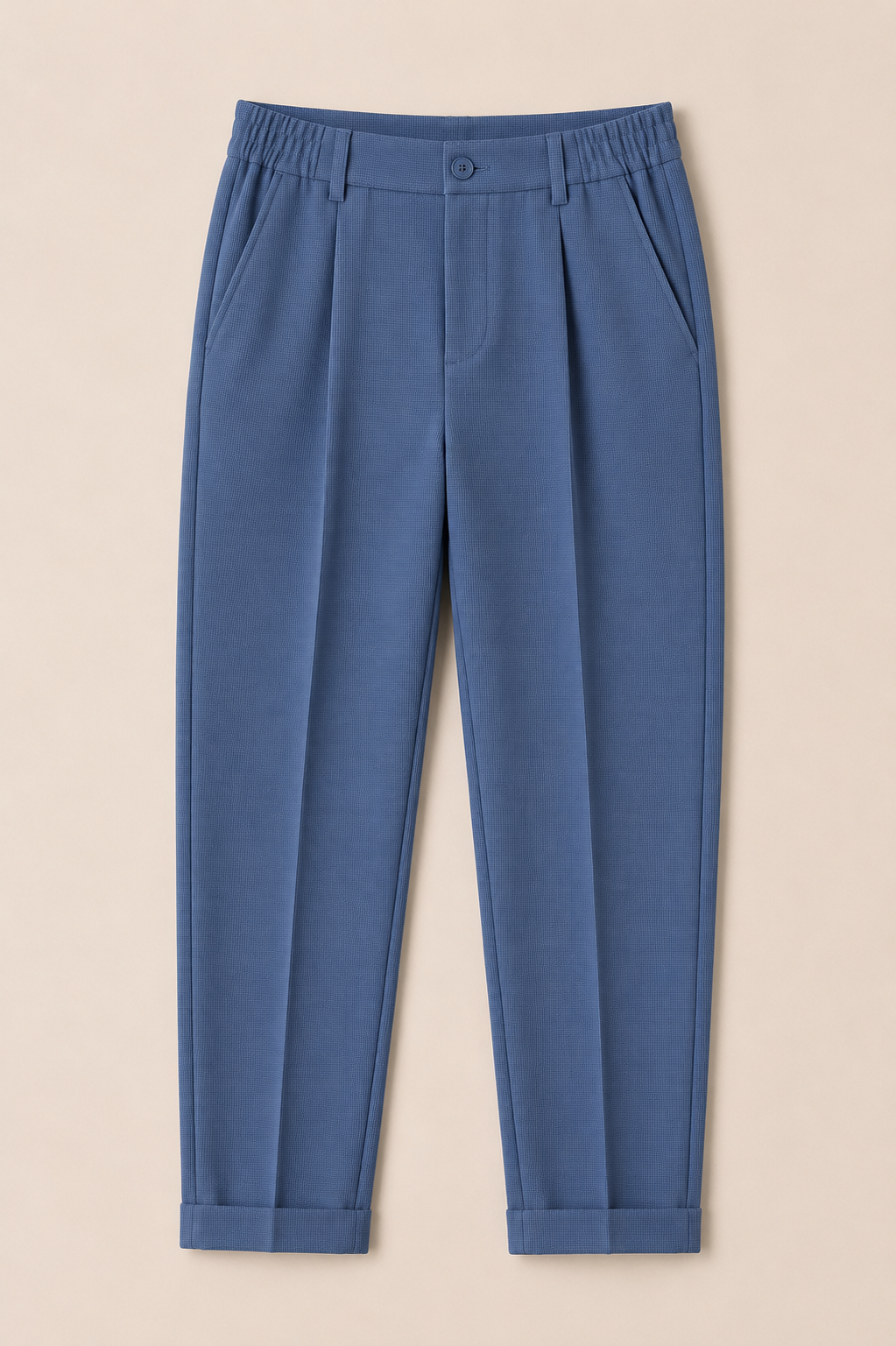 Pantalone Punto Milano Microtexture