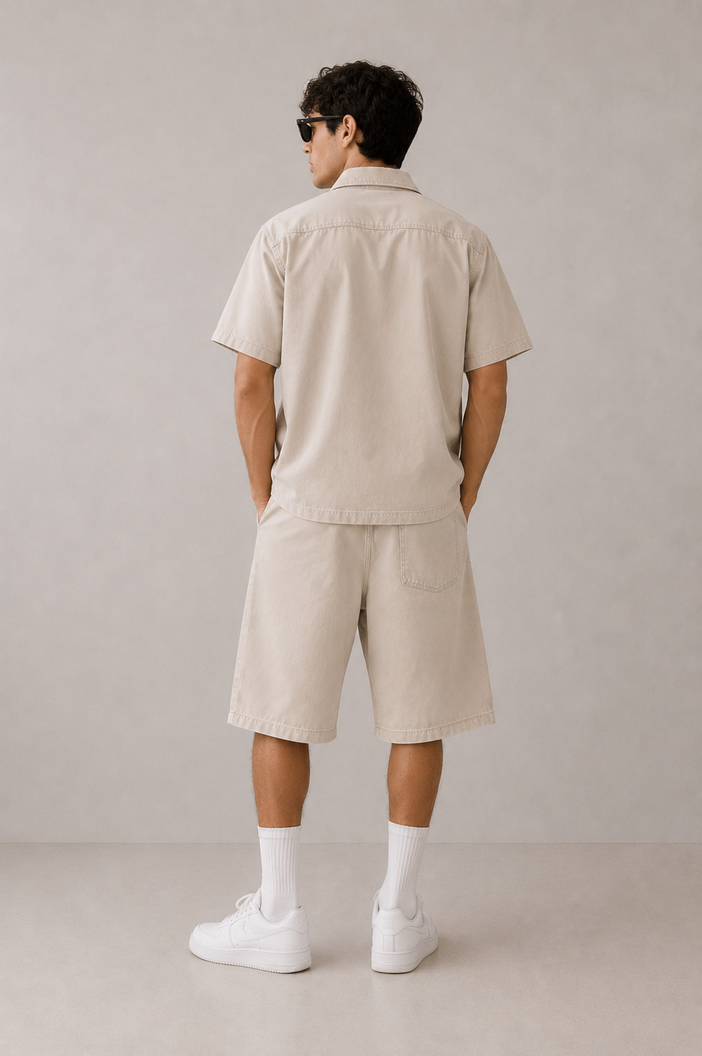 Coordinato Denim Sabbia