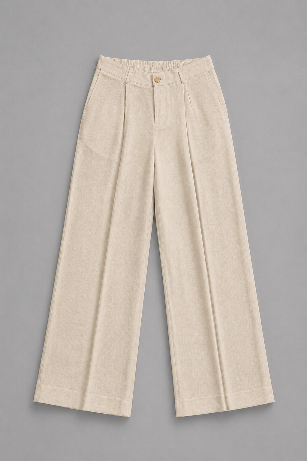 Pantalone Wide Leg in Lino