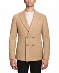 Giacca Doppiopetto Soft Cammello