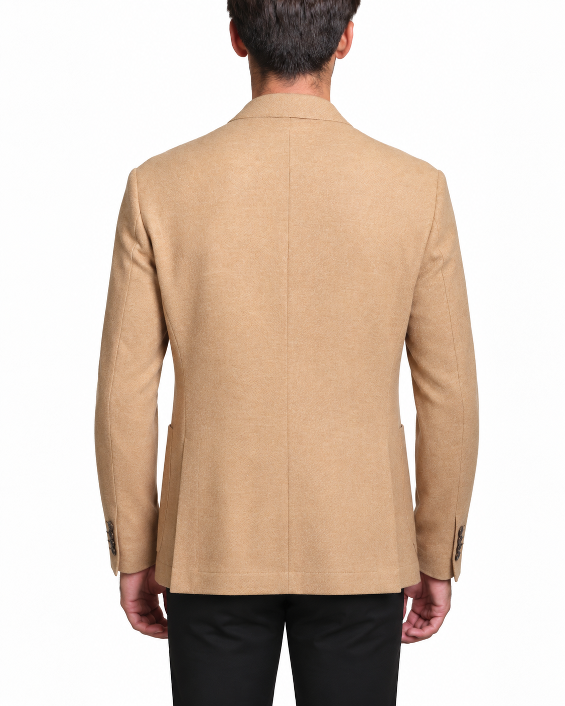 Giacca Doppiopetto Soft Cammello
