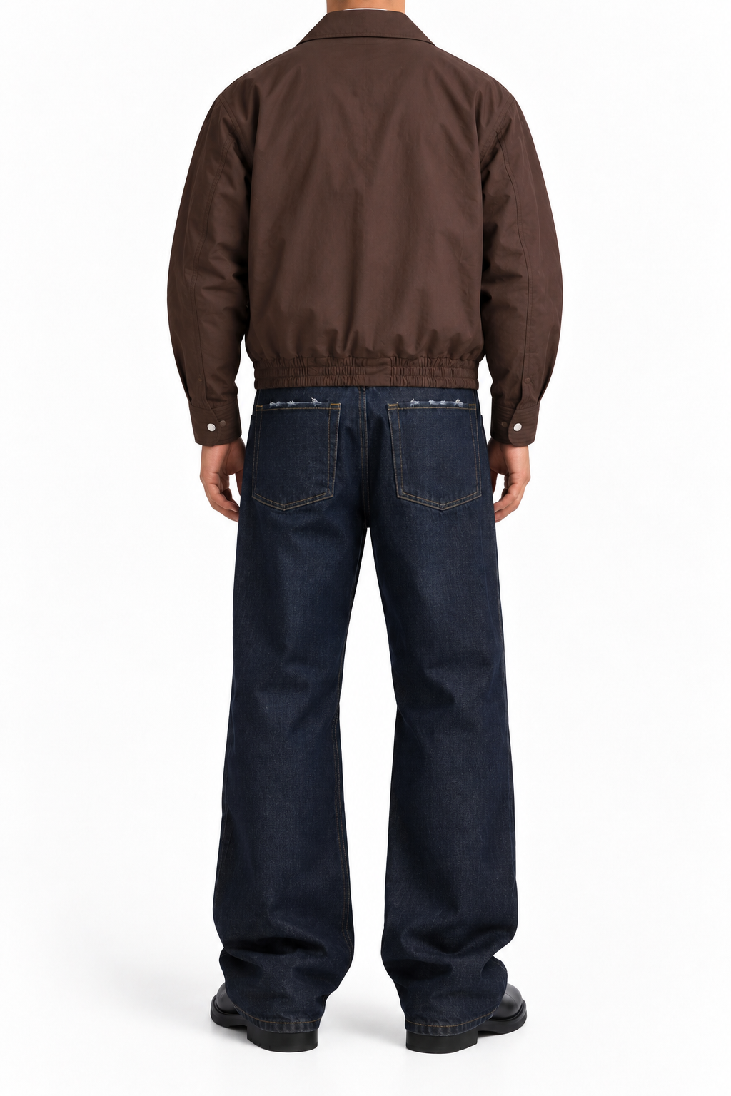 Jeans Wide Leg Indigo