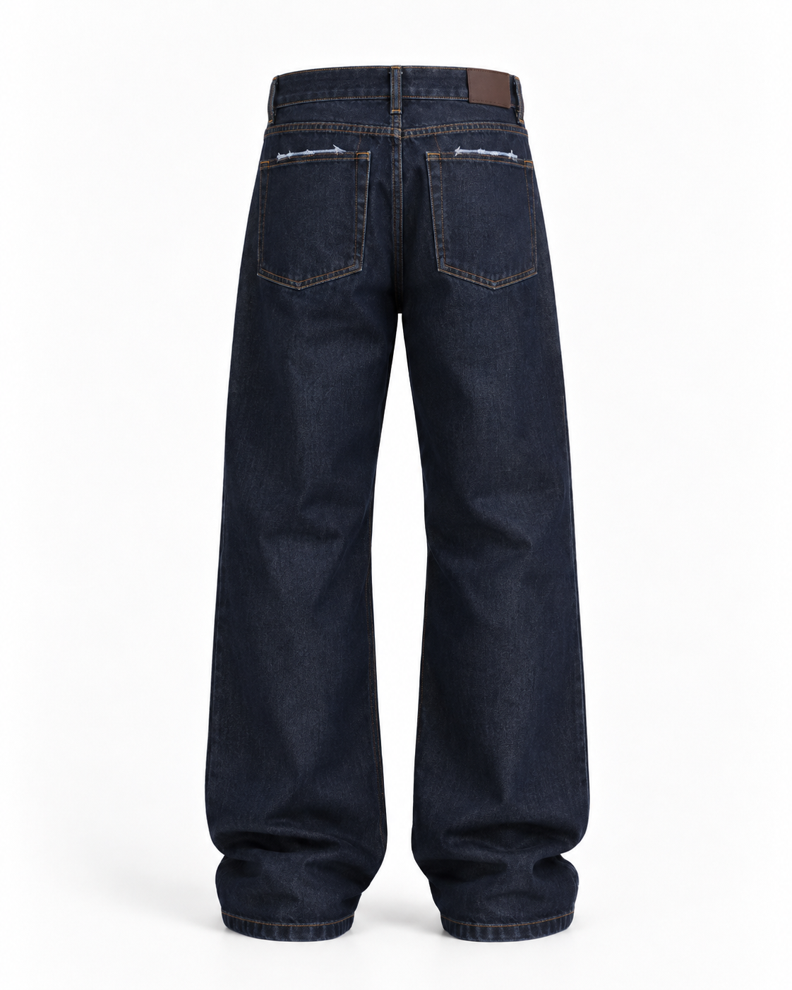 Jeans Wide Leg Indigo