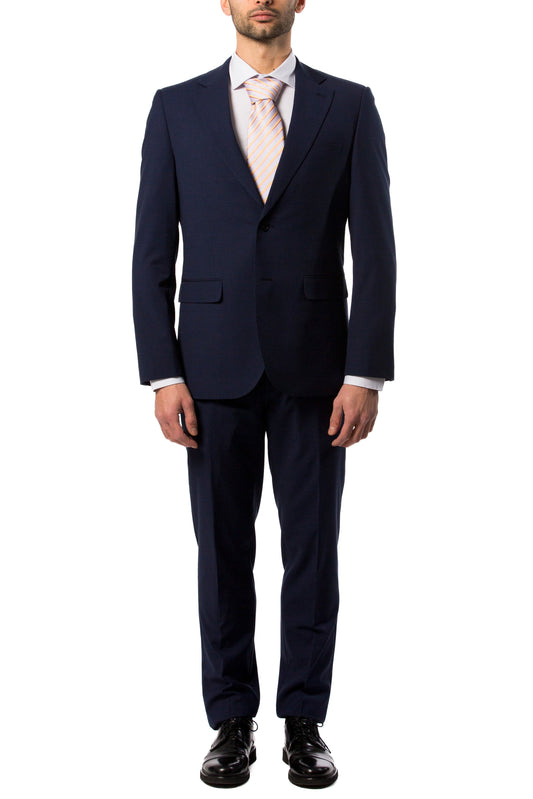 Abito Uomo Blu a Quadretti