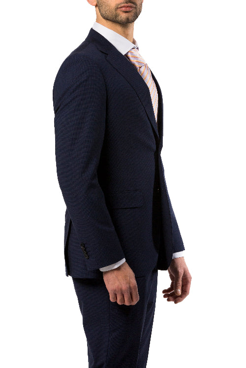 Abito Uomo Blu a Quadretti