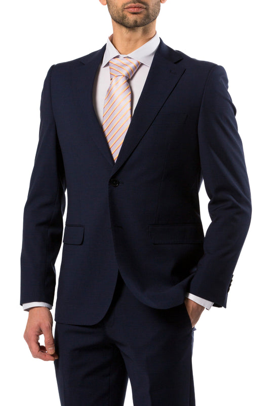 Abito Uomo Blu a Quadretti